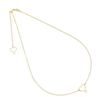 Collana Maman et Sophie Donna in Argento GHCMBMS